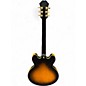 Used Epiphone Dot Deluxe Flametop BURST Hollow Body Electric Guitar