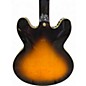 Used Epiphone Dot Deluxe Flametop BURST Hollow Body Electric Guitar