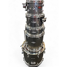 Used Pearl 5 Piece Export Black Pearl Drum Kit