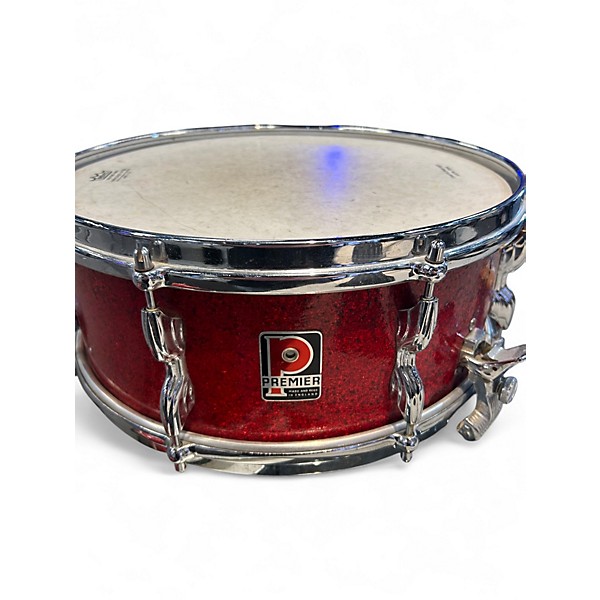 Used Premier 3 Piece Premier Drum Kit red Drum Kit