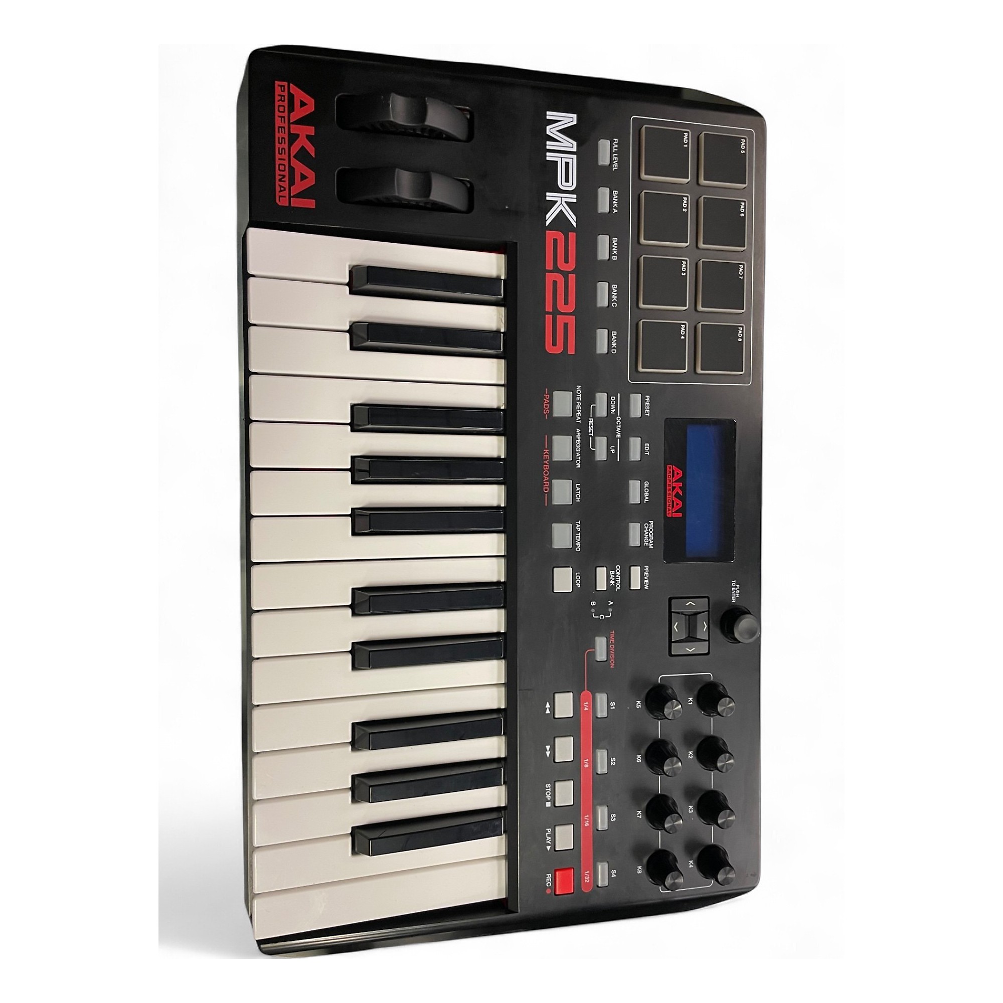 Used Akai Professional MPK225 25-Key MIDI Controller