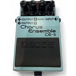 Used BOSS CE5 Chorus Ensemble Effect Pedal
