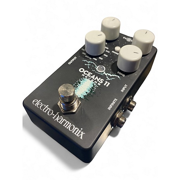 Used Electro-Harmonix Oceans 11  Reverb Effect Pedal