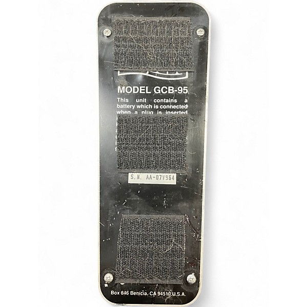 Used Dunlop GCB95 Original Crybaby Wah Effect Pedal