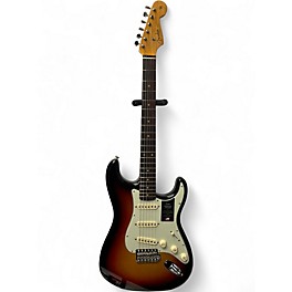 Used Fender 1961 American Vintage II Stratocaster 3 Tone Sunburst Solid Body Electric Guitar
