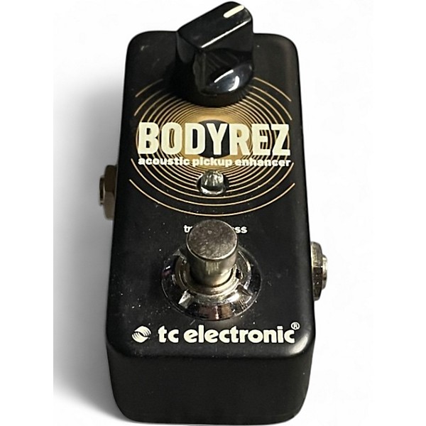 Used TC Electronic Bodyrez Acous Acoustic Enhancer Effect Pedal