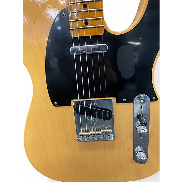 Used Fender 1952 Journeyman Relic Telecaster Butterscotch Blonde Solid Body Electric Guitar