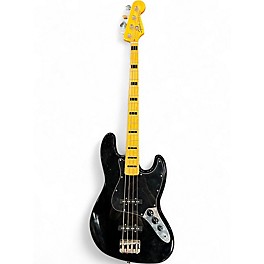 Used Squier Classic Vibe 70s Jazz Bass Black Electric Bass Guitar