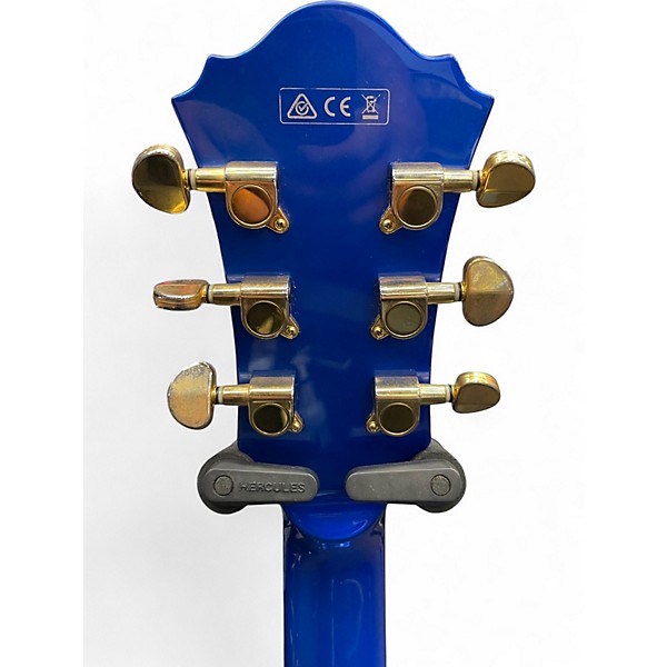 Used Ibanez AGS73T-SLB Starlight Blue Hollow Body Electric Guitar