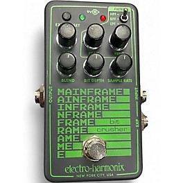 Used Electro-Harmonix Mainframe Bit Crusher Effect Pedal