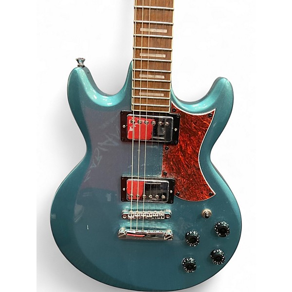 Used Ibanez AX120 Blue Solid Body Electric Guitar