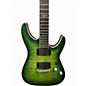 Used Schecter Guitar Research C1 Platinum Emerald Green Solid Body Electric Guitar
