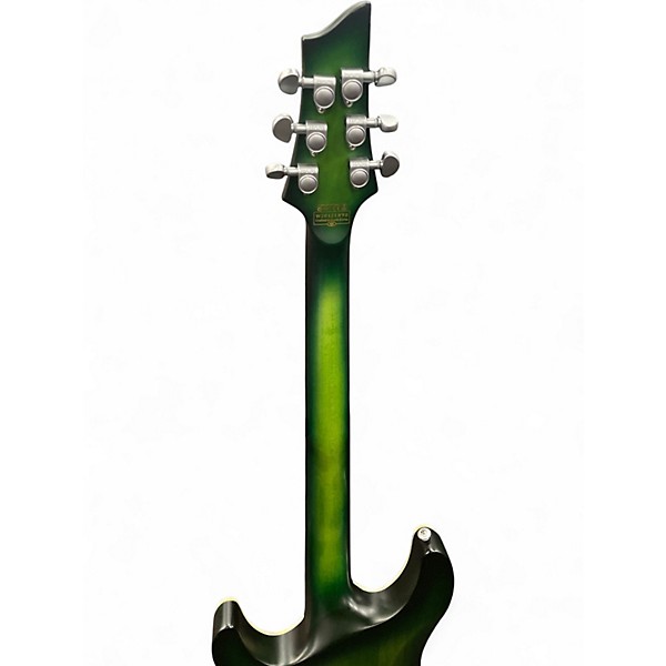 Used Schecter Guitar Research C1 Platinum Emerald Green Solid Body Electric Guitar
