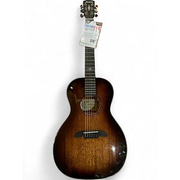 Used Alvarez AMP660ESHB Mahogany Acoustic Electric Guitar