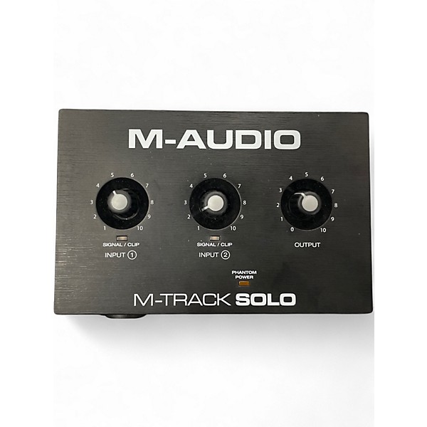 Used M-Audio MTrack Solo Audio Interface