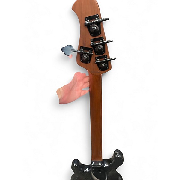 Used Sterling by Music Man Ray34 BLACK WOOD  Electric Bass Guitar