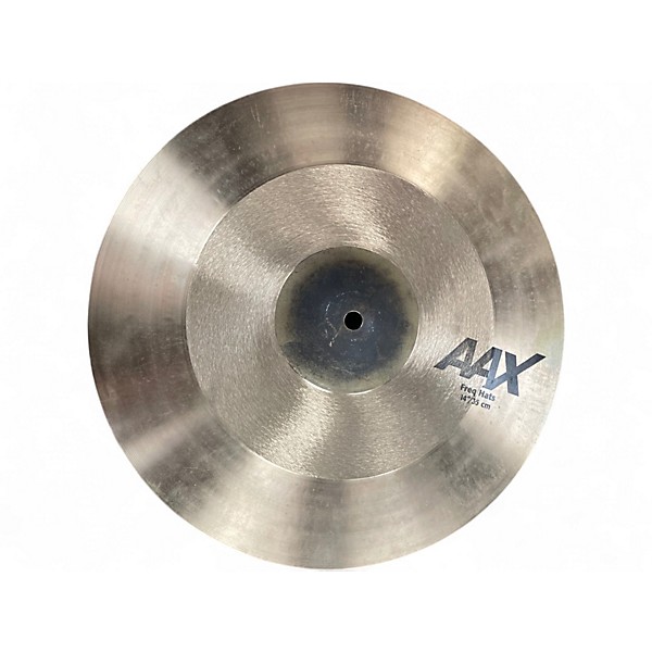 Used SABIAN 14in AAX Freq Hats Cymbal