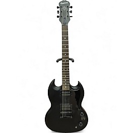 Used Epiphone Gothic Les Paul Studio Black Solid Body Electric Guitar