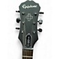 Used Epiphone Gothic Les Paul Studio Black Solid Body Electric Guitar