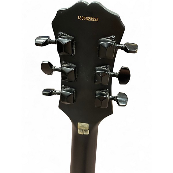 Used Epiphone Gothic Les Paul Studio Black Solid Body Electric Guitar