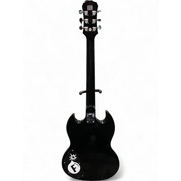 動画あり! Epiphone SG Pro ソリッドブラック整備済 Used Epiphone SG Black Solid Body Electric Guitar Black