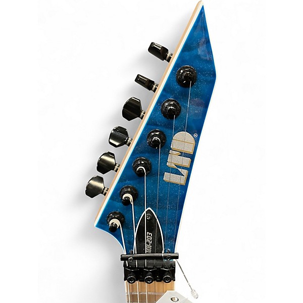 Used ESP LTD MH203 Blue Solid Body Electric Guitar