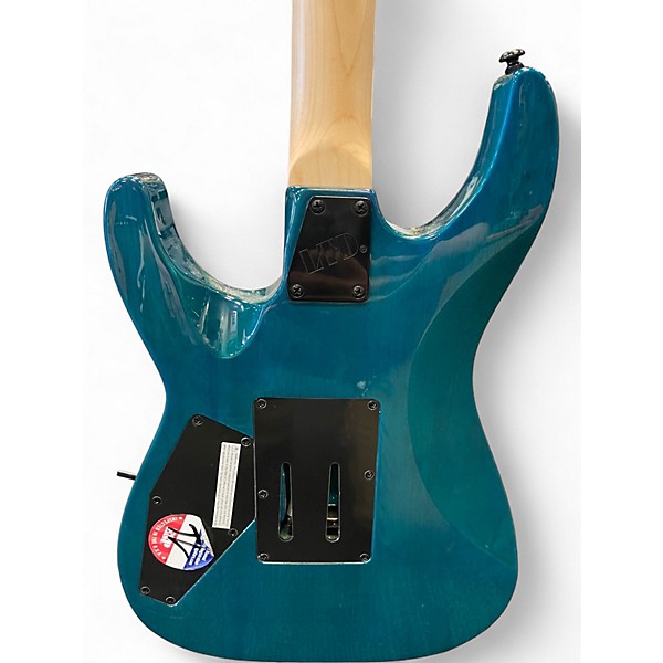 Used ESP LTD MH203 Blue Solid Body Electric Guitar