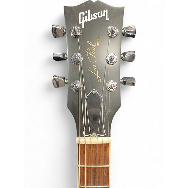 Used Gibson Les Paul Traditional Pro V Iced Tea Solid Body Electric Guitar