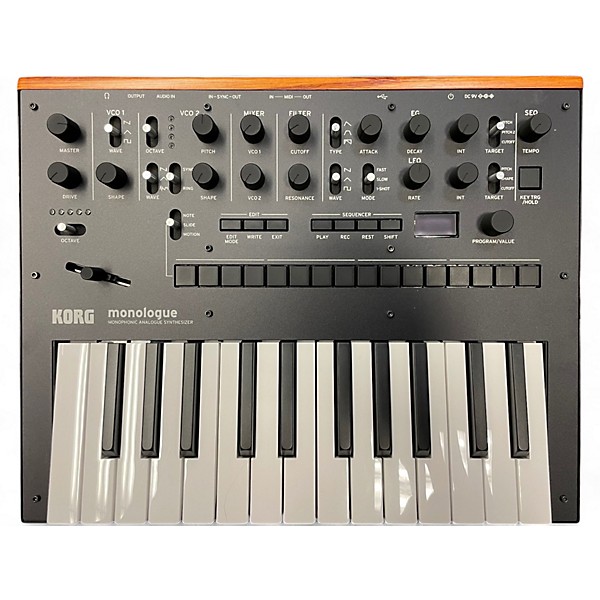 Used KORG Monologue Monophonic Analog Synthesizer | Guitar