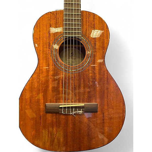 Used Greg Bennett Design by Samick CS6-1 Natural Gloss Classical Acoustic Guitar