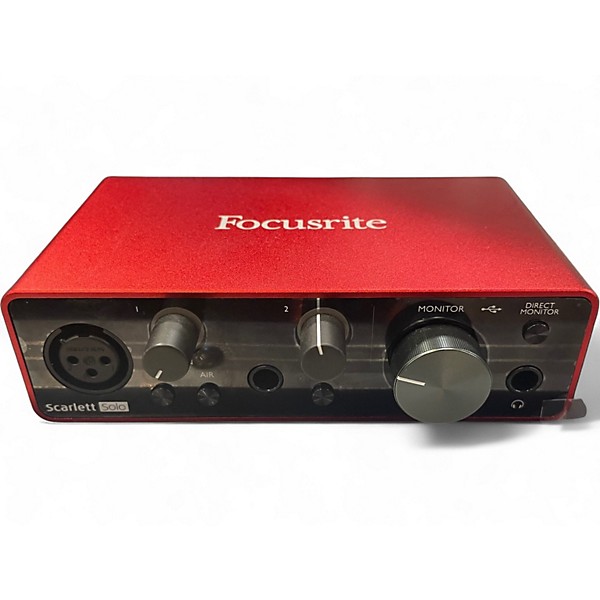 Used Focusrite Scarlett Solo Gen 3 Audio Interface | Guitar