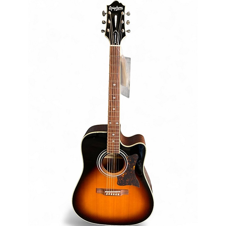 Used Epiphone Masterbuilt DR-500MCE VS Acoustic Electric