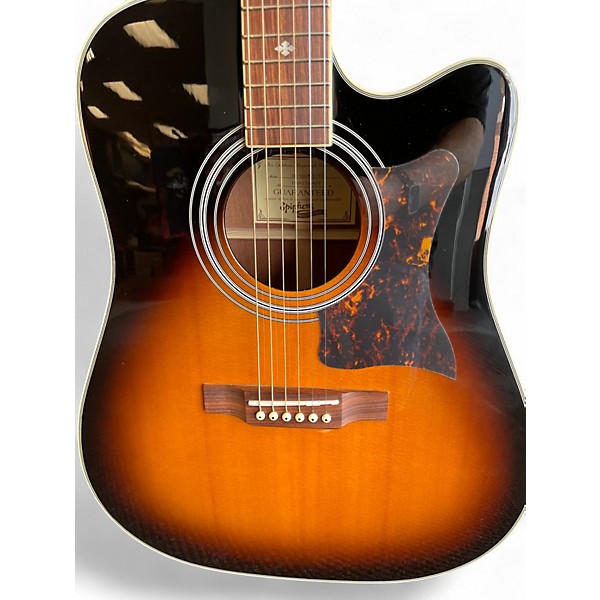 Used Epiphone Masterbuilt DR-500MCE VS Acoustic Electric