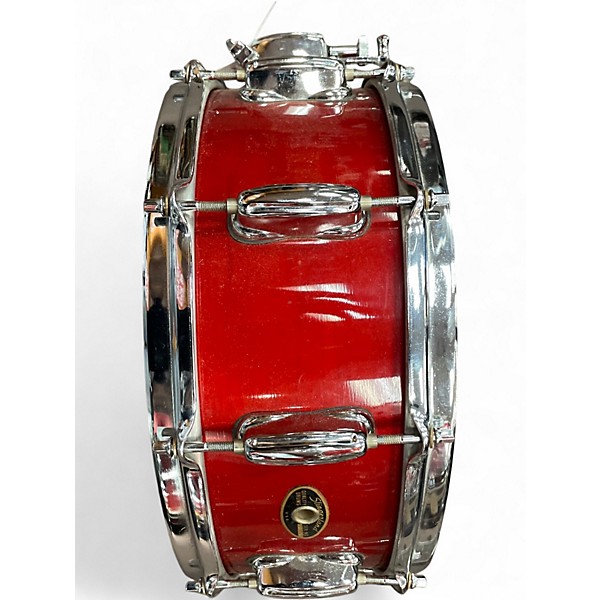 Used Slingerland 5X14 10 LUG CONCERT KING RED Drum