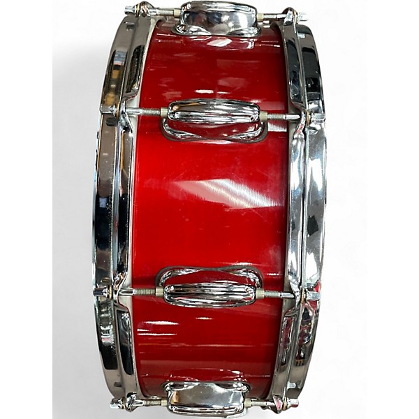 Used Slingerland 5X14 10 LUG CONCERT KING RED Drum