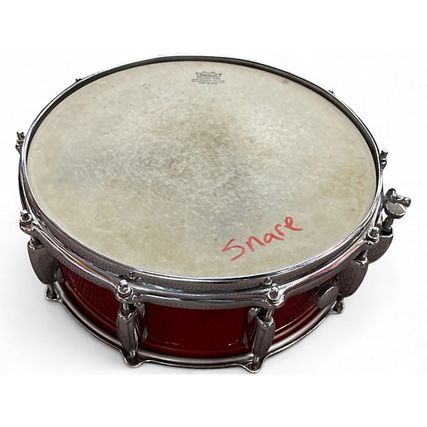 Used Slingerland 5X14 10 LUG CONCERT KING RED Drum