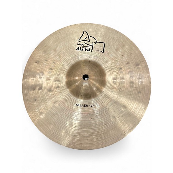 Used Paiste 12in ALPHA SPLASH Cymbal