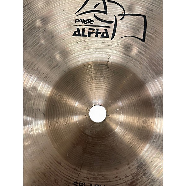 Used Paiste 12in ALPHA SPLASH Cymbal