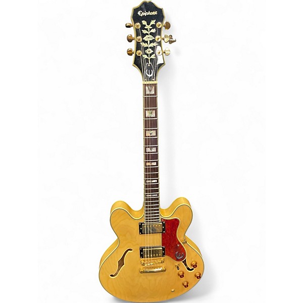 Used Epiphone Sheraton II Natural Hollow Body Electric