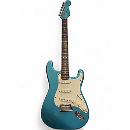 Used Fender 50th Anniversary American Stratocaster blue metal flake Solid Body Electric Guitar