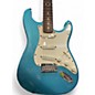 Used Fender 50th Anniversary American Stratocaster blue metal flake Solid Body Electric Guitar