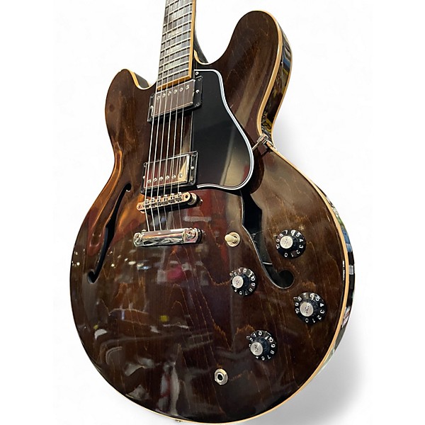 Used Gibson ES335 Memphis 70s Block Walnut Hollow Body Electric Guitar