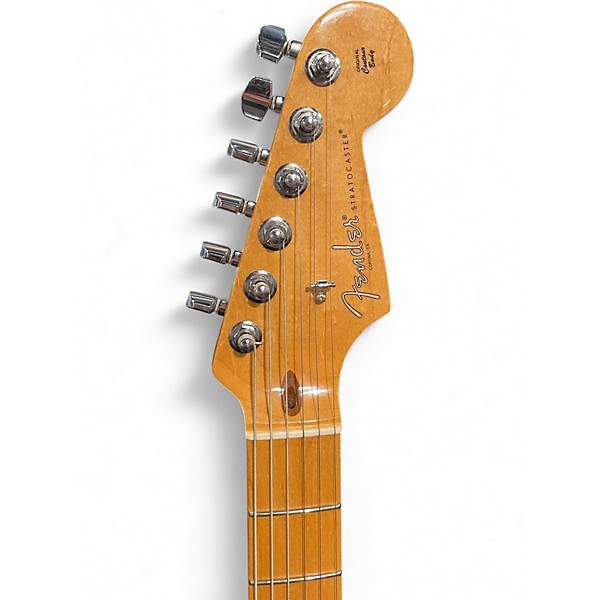 Used Fender American Professional Stratocaster SSS Olympic White Solid Body Electric Guitar