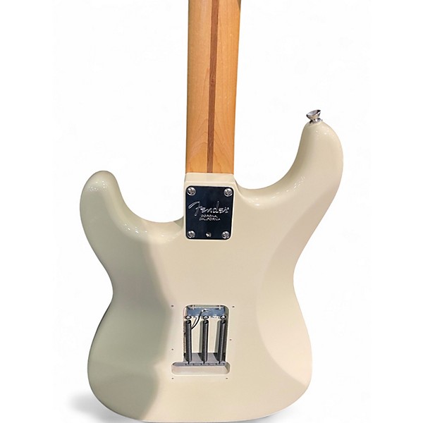Used Fender American Professional Stratocaster SSS Olympic White Solid Body Electric Guitar