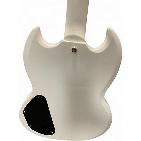 Used Epiphone INSPIRED BY GIBSON CUSTOM 1963 LES PAUL SG Classic White Solid Body Electric Guitar