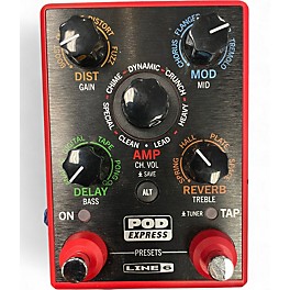 Used Line 6 POD EXPRESS Effect Pedal