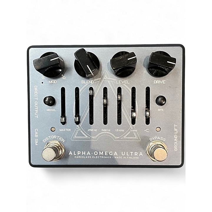 Used Darkglass ALPHA OMEGA ULTRA V2 Bass Effect Pedal Used Darkglass ALPHA OMEGA ULTRA V2 Bass Effect Pedal