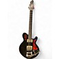 Used 2023 Eastman Juliet/v Bigsby Antique Black Hollow Body Electric Guitar thumbnail