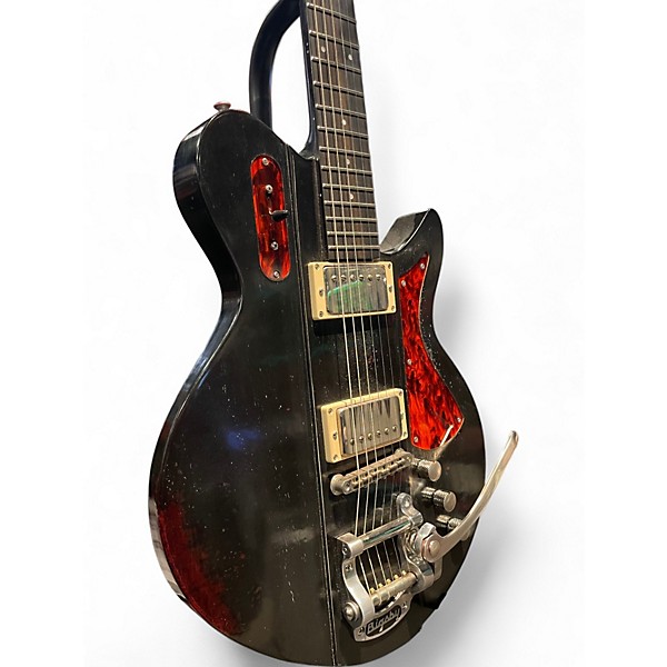 Used 2023 Eastman Juliet/v Bigsby Antique Black Hollow Body Electric Guitar