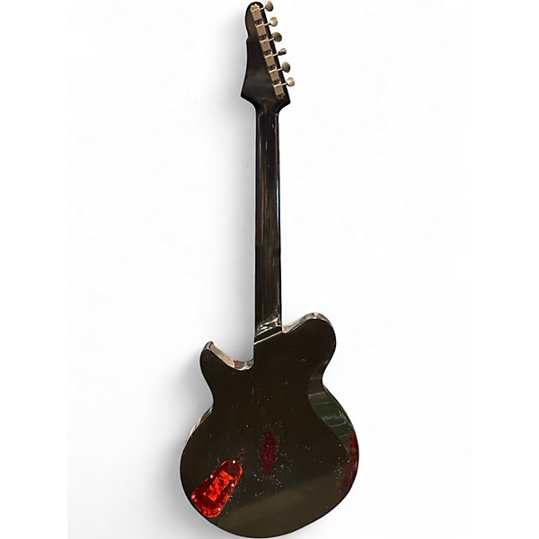 Used 2023 Eastman Juliet/v Bigsby Antique Black Hollow Body Electric Guitar